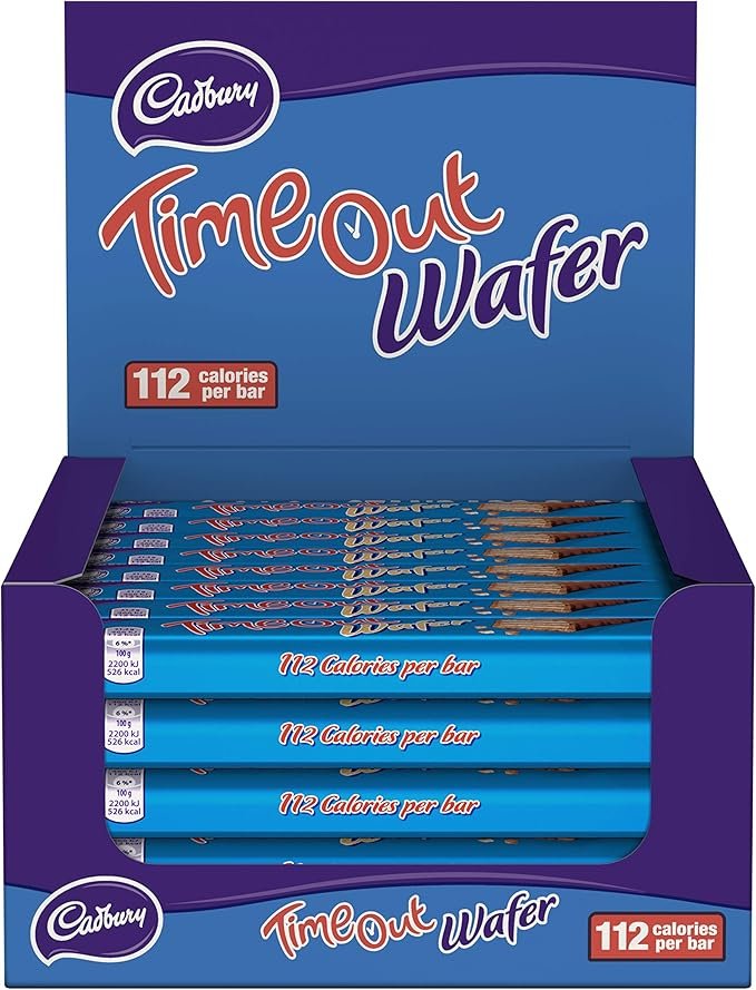 Cadbury Timeout Wafer 21.2g x 40, Chocolate, 848 gram - Image 2
