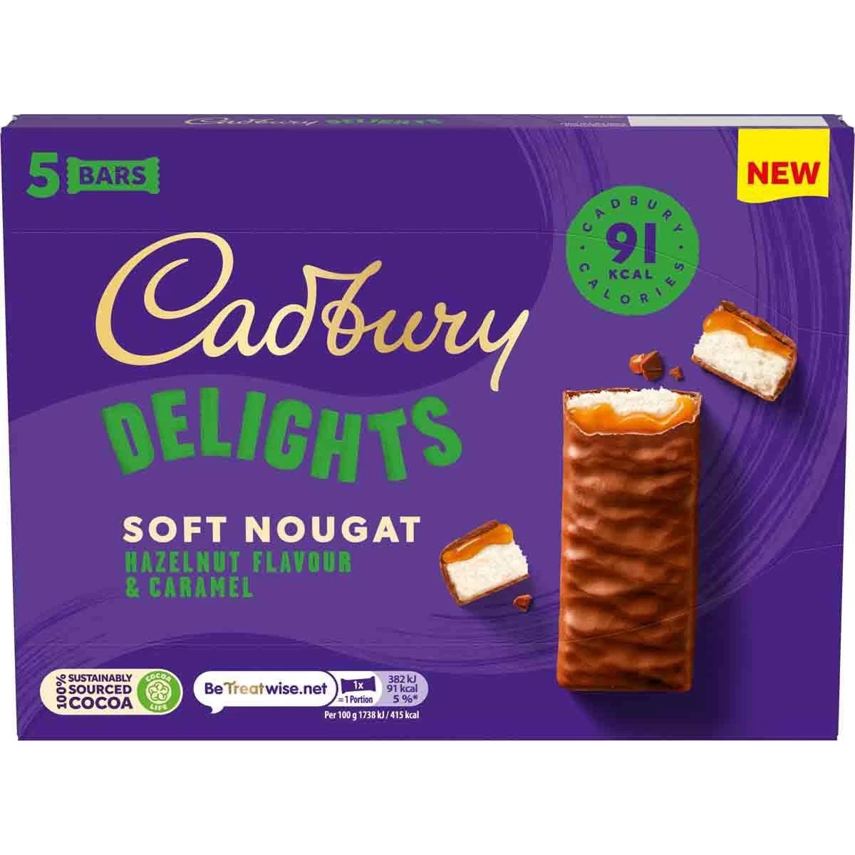 9 x Cadbury Delights Hazelnut 5Pk - 110GM - Image 3